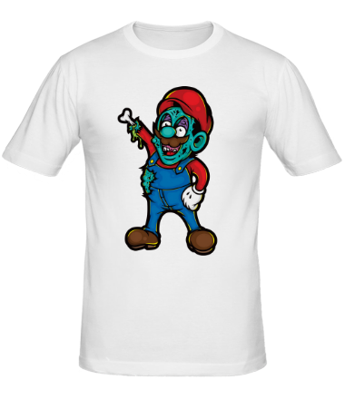 Мужская футболка Зомби Марио
