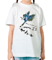 Детская футболка Птички фото