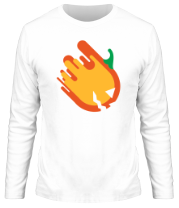 Мужская футболка длинный рукав Дьявольски плод фото