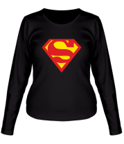 Женская футболка длинный рукав Superman фото