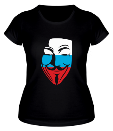 Женская футболка Русский анонимус