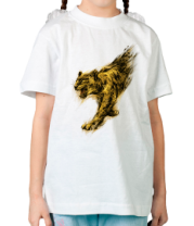 Детская футболка Леопард фото