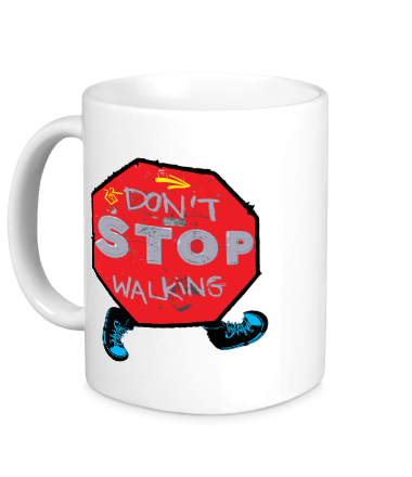 Кружка Dont Stop Walking