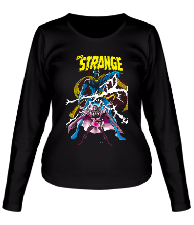 Женская футболка длинный рукав Dr. Strange