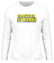 Мужская футболка длинный рукав Dr. Strange Logo фото