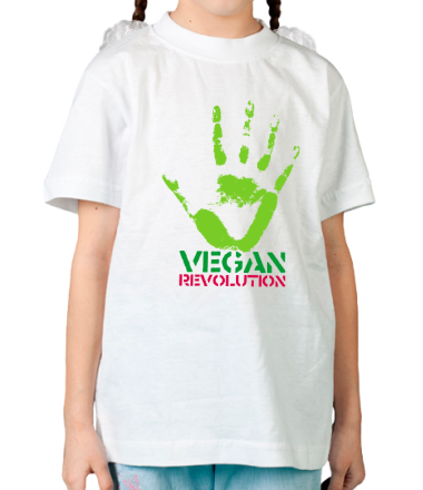Детская футболка Веган