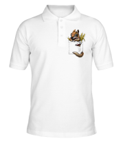 Мужская футболка поло Карманный бурундук фото