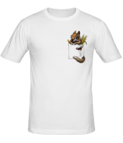 Мужская футболка Карманный бурундук фото