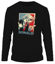 Мужская футболка длинный рукав Donald
