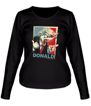 Женская футболка длинный рукав Donald фото