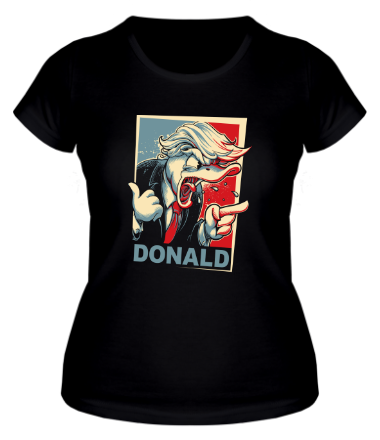 Женская футболка Donald