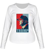 Женская футболка длинный рукав Donald Trump