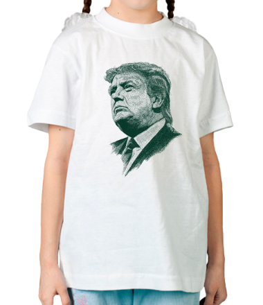 Детская футболка Donald John Trump