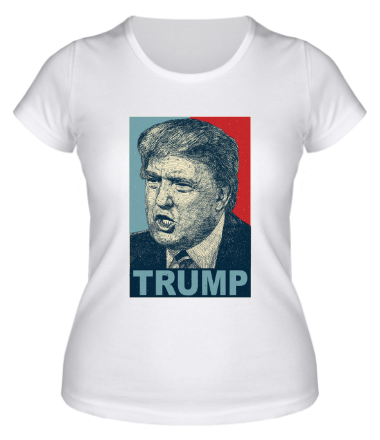 Женская футболка Trump