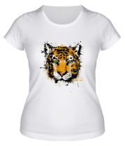 Женская футболка Тигр фото