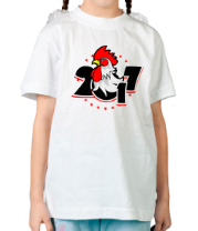 Детская футболка Огненный петух 2017 фото