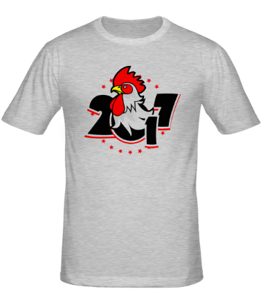 Мужская футболка Огненный петух 2017