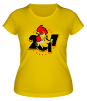Женская футболка Огненный петух 2017 фото