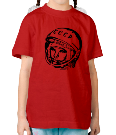 Детская футболка СССР - Ю. Гагарин