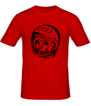 Мужская футболка СССР - Ю. Гагарин фото