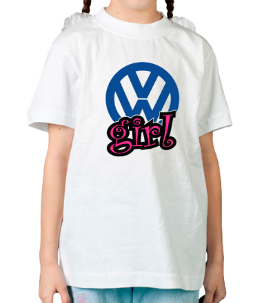 Детская футболка VW Girl