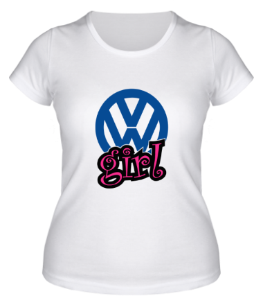 Женская футболка VW Girl