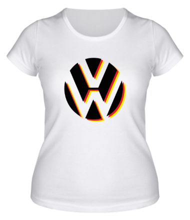 Женская футболка Volkswagen logo germany