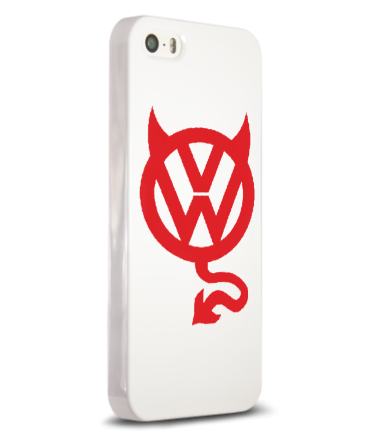 Чехол для iPhone VW Devil logo
