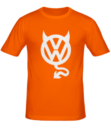 Мужская футболка VW Devil logo