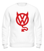 Толстовка без капюшона VW Devil logo