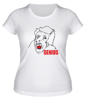 Женская футболка Genius фото
