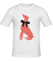 Мужская футболка Retro Christmas Dog Style фото