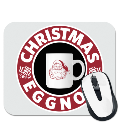 Коврик для мыши Christmas Eggnog