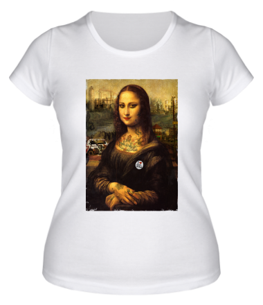 Женская футболка Современная Мона