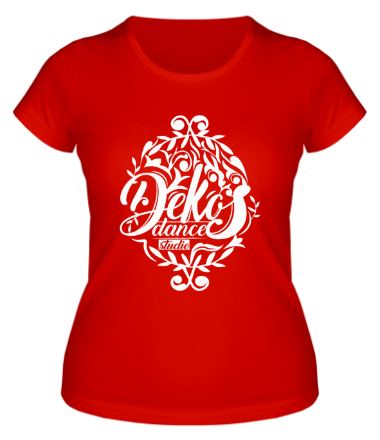 Женская футболка ДЕКОС (логотип)