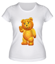 Женская футболка Медведь фото