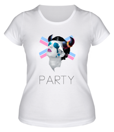 Женская футболка Звериная вечеринка