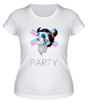 Женская футболка Звериная вечеринка