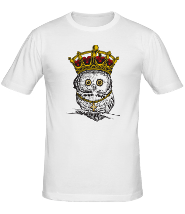 Мужская футболка Королевская сова