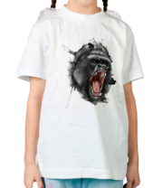 Детская футболка Злая горилла фото