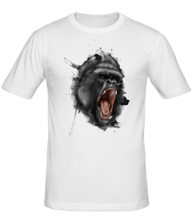 Мужская футболка Злая горилла