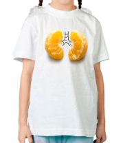 Детская футболка Мандарин в лёгких фото