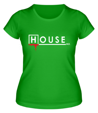 Женская футболка Хаус