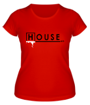 Женская футболка Хаус