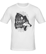 Мужская футболка Warming By The Fires фото