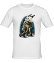 Мужская футболка Космический заяц фото