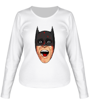 Женская футболка длинный рукав Batman psycho