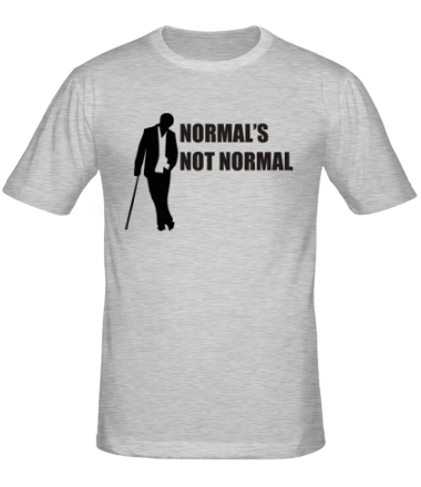 Мужская футболка Normal's not normal