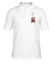 Мужская футболка поло Тетрис Супер Марио фото