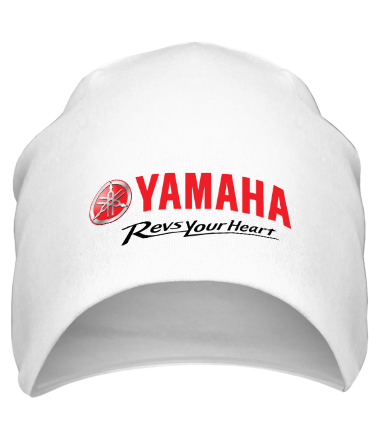 Шапка Yamaha. Revs your heart.